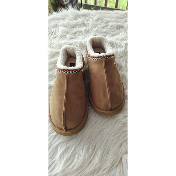 4030) Tommy Hilfiger Men's Tan Wisco2 Slipper Size US 9 - Picture 2 of 8